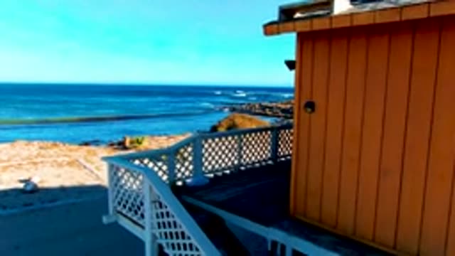LA BOCANA BCS MEXICO-2022: Beach House Deck, Stairs, and Ocean View