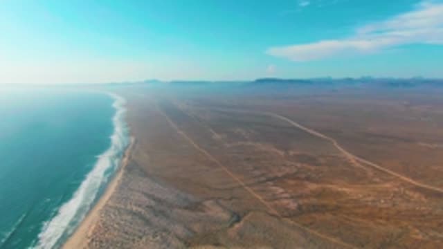 LA BOCANA BCS MEXICO-2022: Coastal Desert and Ocean Shoreline