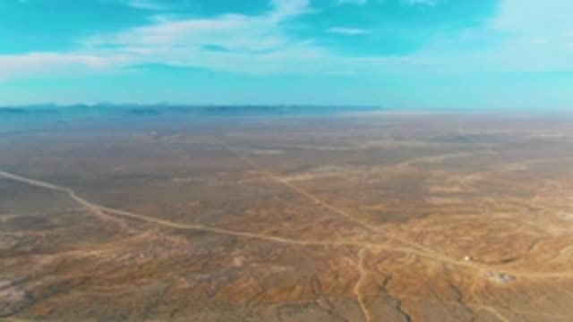 LA BOCANA BCS MEXICO-2022: Vast Desert Plains with Intersecting Dirt Roads