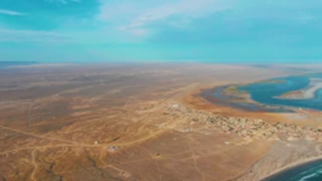 LA BOCANA BCS MEXICO-2022: Desert Coast Settlement and Ocean Shoreline