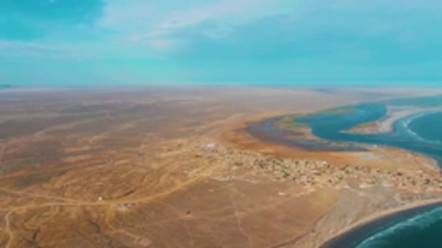 LA BOCANA BCS MEXICO-2022: Coastal Desert Settlement by River Estuary