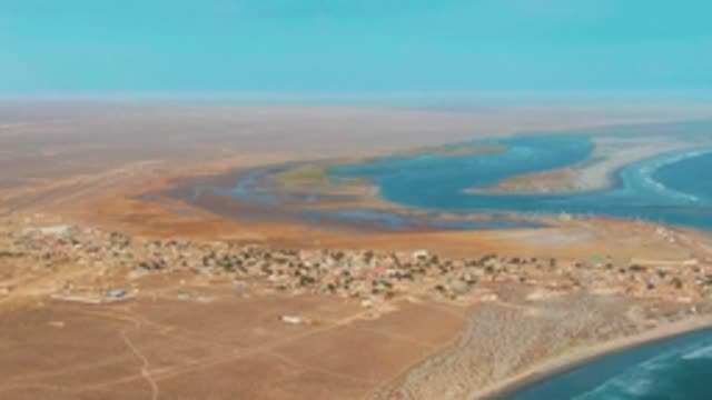 LA BOCANA BCS MEXICO-2022: Coastal Desert Settlement with Lagoon