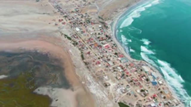 PUENTA ABREOJOS BCS MEXICO-2022: Coastal Village with Shifting White Tent