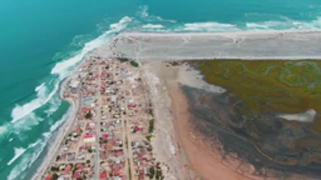 PUENTA ABREOJOS BCS MEXICO-2022: Coastal Village with Ocean Waves and Tidal Flats