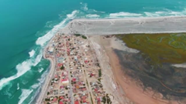 PUENTA ABREOJOS BCS MEXICO-2022: Coastal Village with Ocean Waves and Muddy Shore