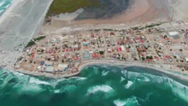 PUENTA ABREOJOS BCS MEXICO-2022: Coastal Settlement with Dynamic Ocean Waves