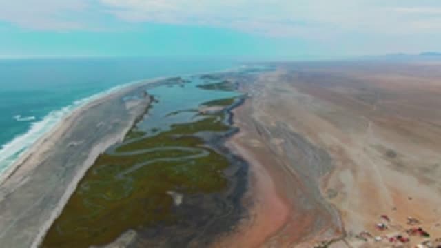 PUENTA ABREOJOS BCS MEXICO-2022: Coastal Lagoon Between Ocean and Desert