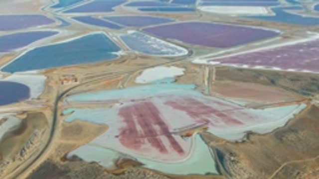 GUERRERO NEGRO BCS MEXICO-2022: Shifting Colors in Salt Evaporation Ponds