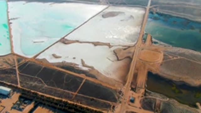GUERRERO NEGRO BCS MEXICO-2022: Shifting Salt Evaporation Ponds over Time
