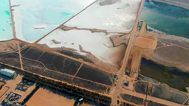 GUERRERO NEGRO BCS MEXICO-2022: Shifting Salt Evaporation Ponds and Water Pools
