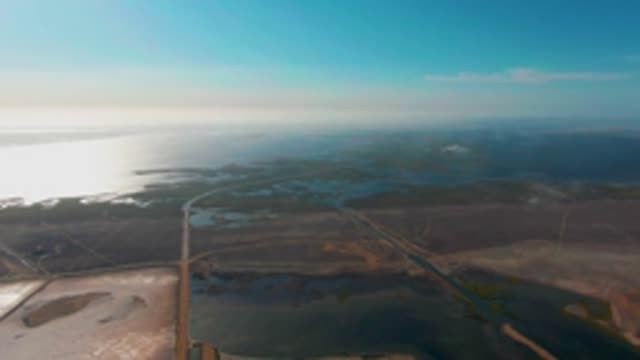 GUERRERO NEGRO BCS MEXICO-2022: Coastal Wetlands and Waterways From Above