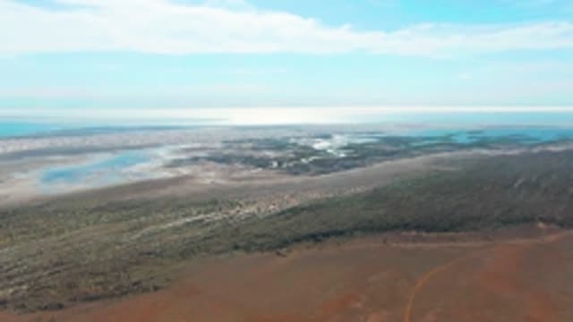 GUERRERO NEGRO BCS MEXICO-2022: Wetland and Forested Landscape Aerial