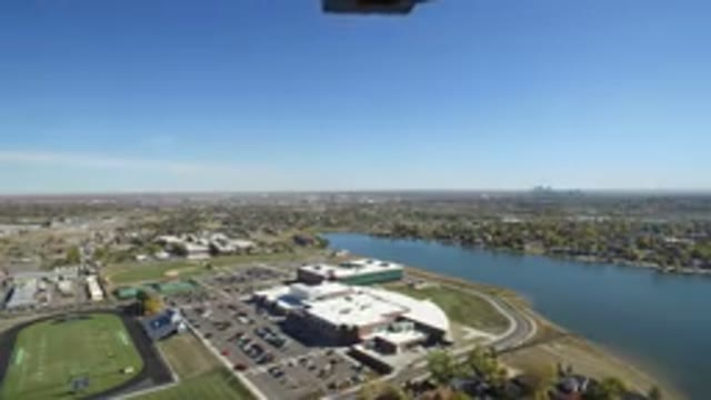 HIDDEN LAKE COLORADO-2016: Aerial View of a Beautiful and Ordered Village