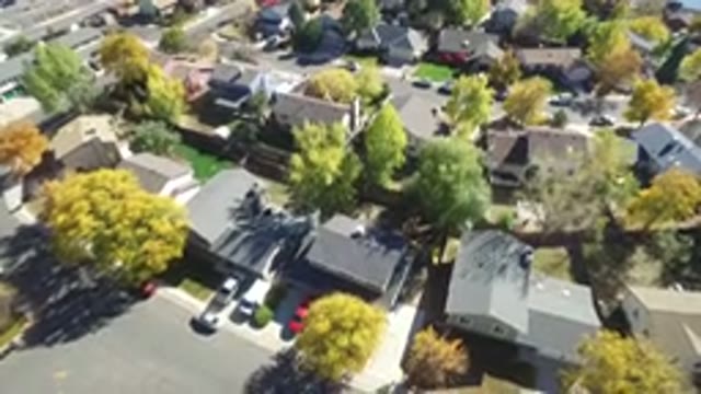 HIDDEN LAKE COLORADO-2016: The View Of A Residential Neighborhood With Many