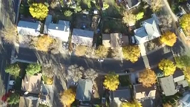 HIDDEN LAKE COLORADO-2016: Aerial Scan Of Suburban Neighborhood
