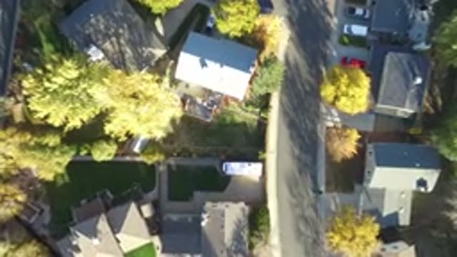 HIDDEN LAKE COLORADO-2016: Aerial View Of Family Residence And Residential Complex