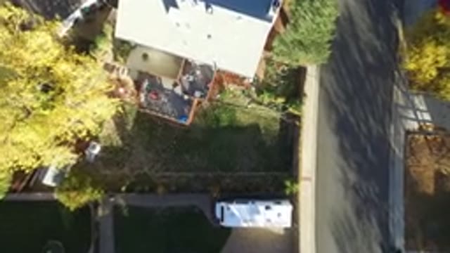 HIDDEN LAKE COLORADO-2016: Aerial Footage Of A Home Part Of The Building Has No