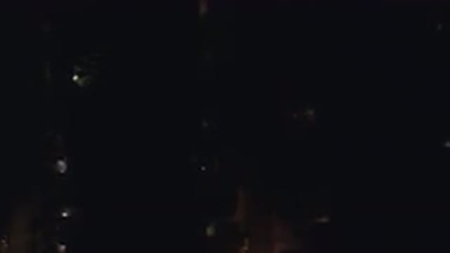 HIDDEN LAKE COLORADO-2016: An Aerial View Of A Dark Street With Street Lamps