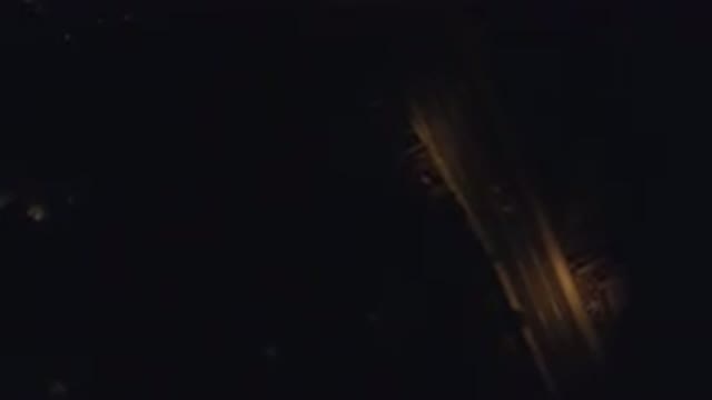 HIDDEN LAKE COLORADO-2016: Aerial View Of A Dark Street With Street Lamps