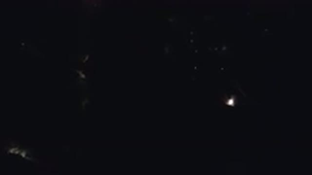 HIDDEN LAKE COLORADO-2016: Dark Slow Pan Of A Scene With Few Lights