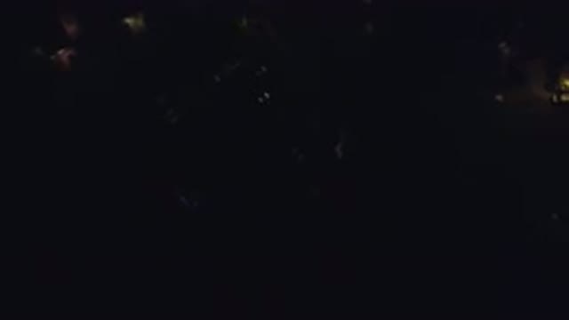 HIDDEN LAKE COLORADO-2016: View From The Top Showing A Street At Night With