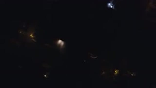 HIDDEN LAKE COLORADO-2016: Dark Street Road With Bright Lamplights
