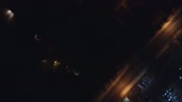 HIDDEN LAKE COLORADO-2016: View Of An Isolated Street At Night In A City