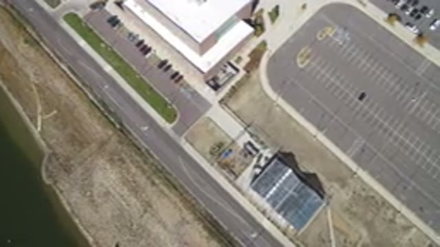 HIDDEN LAKE COLORADO-2016: Fantastic View Of A Commercial Parking Space