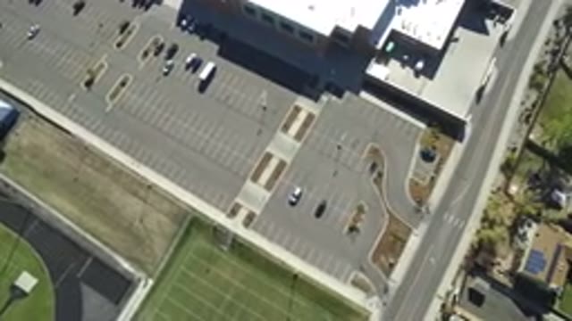 HIDDEN LAKE COLORADO-2016: A Large Building With Ample Parking And A Few Houses