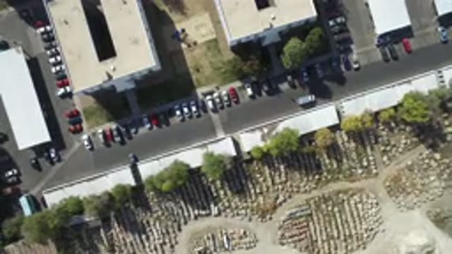 HIDDEN LAKE COLORADO-2016: Birds' Eye View Over Multi-Story Office Buildings