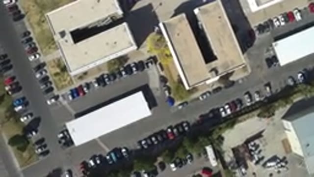 HIDDEN LAKE COLORADO-2016: Top View Of Buildings And Cars