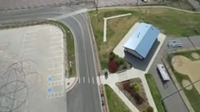 HIDDEN LAKE COLORADO-2016: Aerial Footage Of Sports Facility With Baseball Pitch