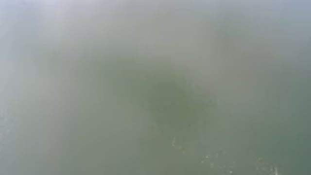 HIDDEN LAKE COLORADO-2016: Rain Falling On The Glass And Dripping Down