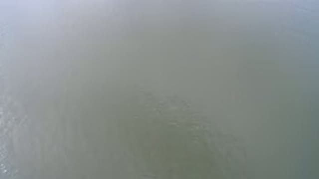 HIDDEN LAKE COLORADO-2016: Drone Flyover Video Lake River Water Surface Breeze