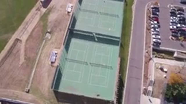 HIDDEN LAKE COLORADO-2016: Where Are The Players On These Vacant Private Tennis Courts