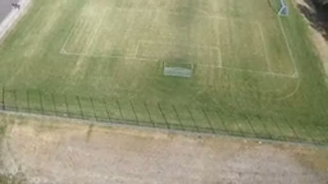 HIDDEN LAKE COLORADO-2016: Soccer Field With Grid Around