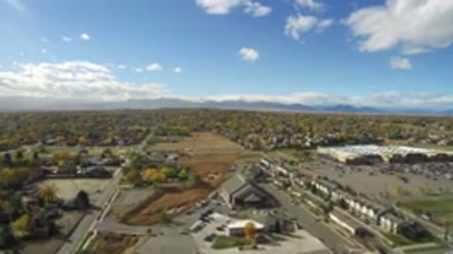 HIDDEN LAKE COLORADO-2016: View Of An Industrial Area On The Edge Of The Desert