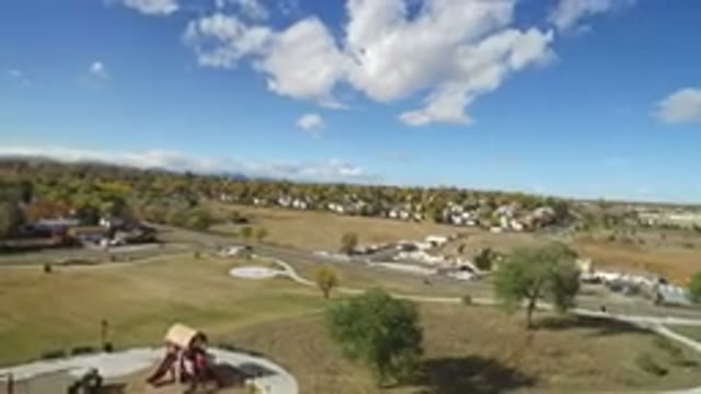 HIDDEN LAKE COLORADO-2016: Panorama Of A Low Density Suburban Neighborhood In