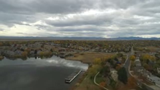 HIDDEN LAKE COLORADO-2016: View of Hidden Lake During A Lake Afternoon