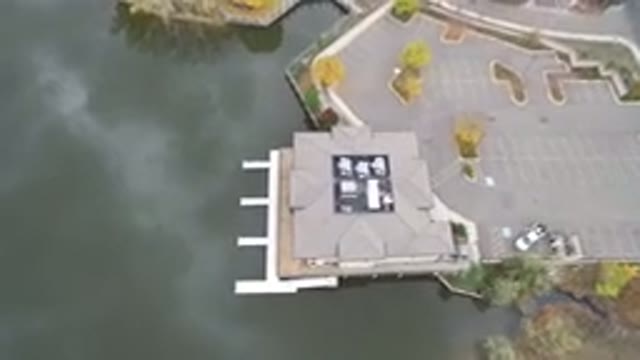 HIDDEN LAKE COLORADO-2016: Water Body With A Small Harbor And Parking Area For