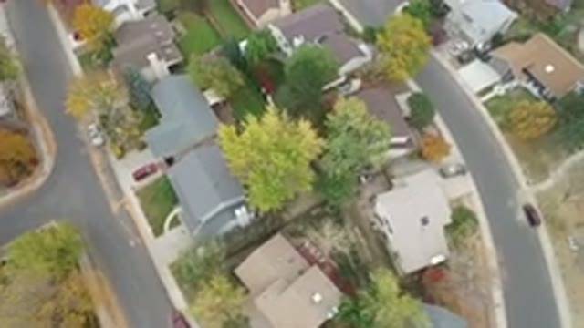 HIDDEN LAKE COLORADO-2016: Drone Video Of Suburban Neighborhood