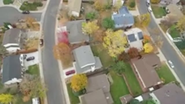 HIDDEN LAKE COLORADO-2016: Neighborhood In The Suburb With Several Houses With