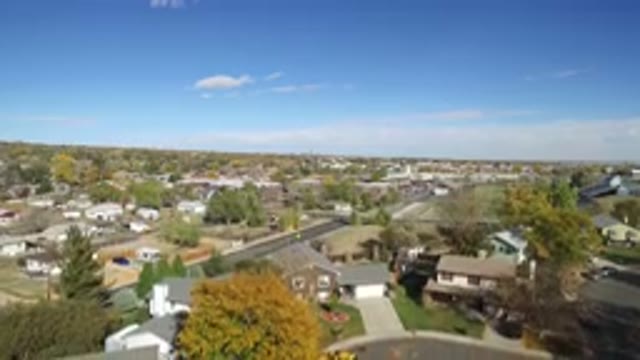 HIDDEN LAKE COLORADO-2016: Neighborhood With Lots Of Houses On A Sunny Day