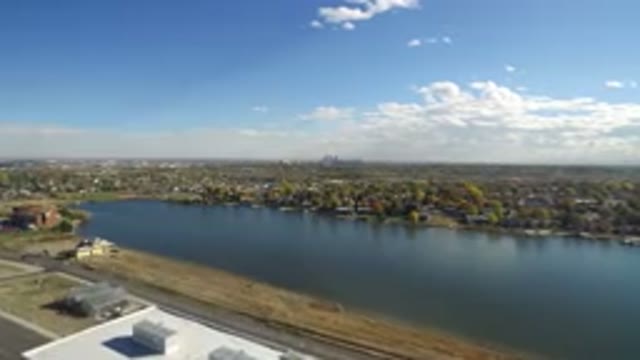 HIDDEN LAKE COLORADO-2016: An Aerial View Of A Nice Clear Body Of Water And