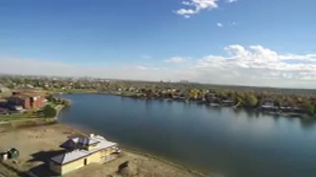 HIDDEN LAKE COLORADO-2016: Lake Tree House Sky Trees Near By Lake And Houses