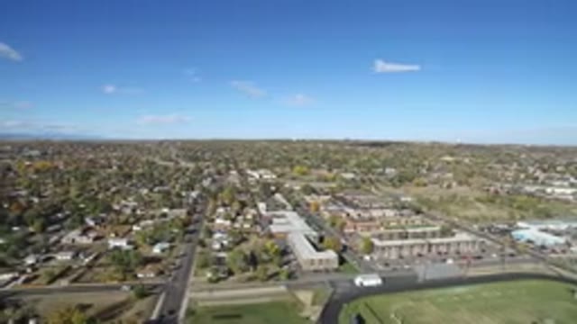HIDDEN LAKE COLORADO-2016: An Aerial View Of A City Landscape