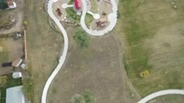 HIDDEN LAKE COLORADO-2016: Studying The Aerial View of A Green Land For Her