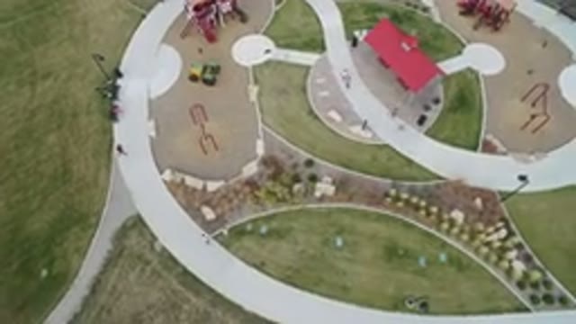 HIDDEN LAKE COLORADO-2016: An Aerial View of a Green Land for a Mansion