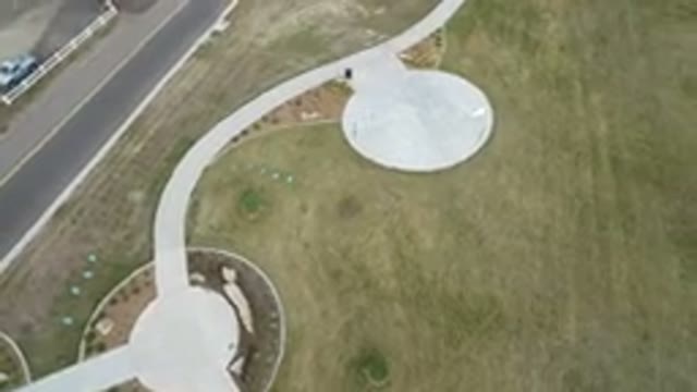 HIDDEN LAKE COLORADO-2016: Looking Down Upon A Collection Of Round Buildings