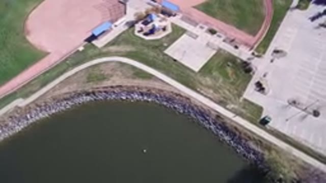 HIDDEN LAKE COLORADO-2016: Top View Of Very Beautiful Environment With Large